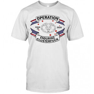 Combat Medical Badge Operation Covid 19 2020 Enduring ClusterT-Shirt